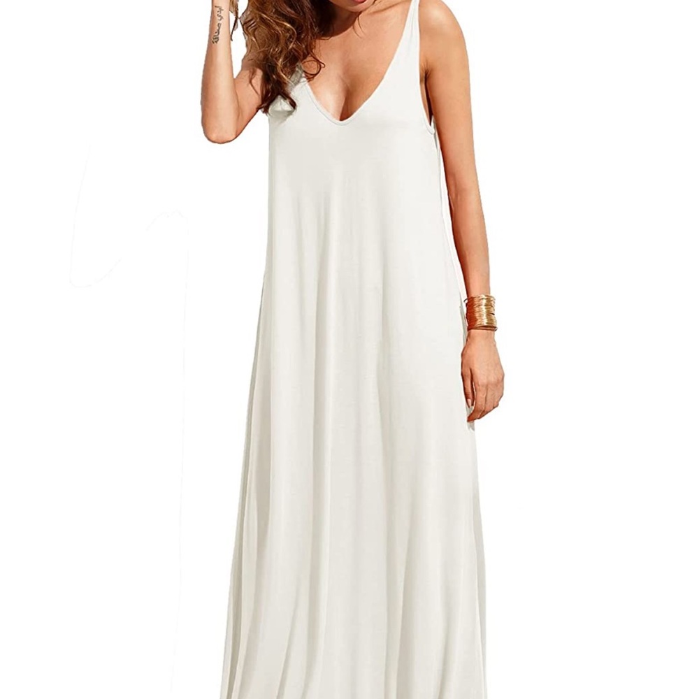 Sleeveless maxi dress